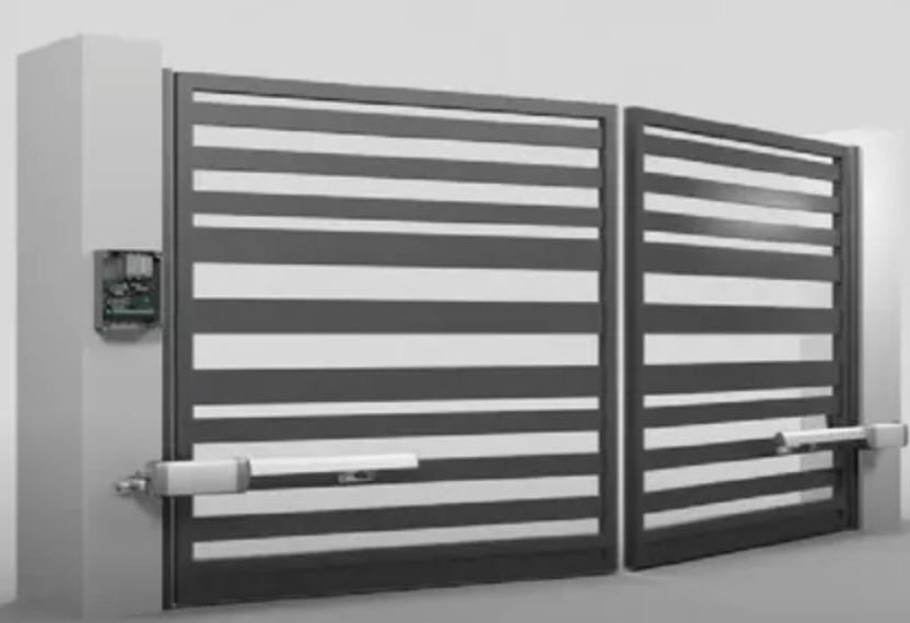 Automatización de portón habatible (Hasta 150KG/ Hoja)